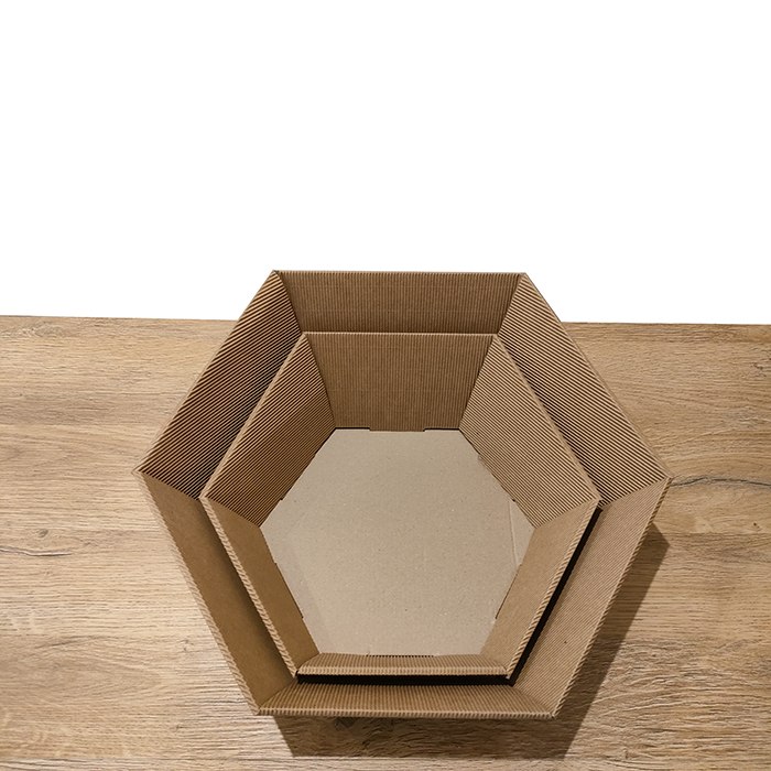 kosze 29 x 8 x 4cm prezentowe GM-KP-4 Sześciokątne małe -10 szt