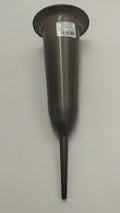 Wazon stożek szpic wbijany w ziemię grób wkład 10szt Grafit  28cm