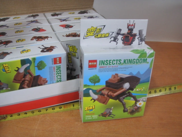 klocki insekty 23 el