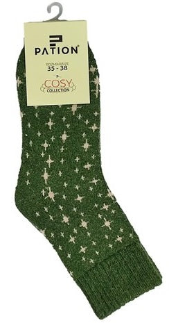skarpeta cosy zielone mix 35-38/39-42