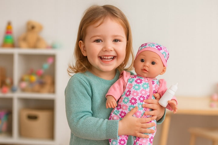 lalka bobas 35cm z dźwiękiem