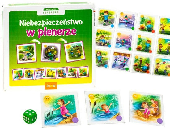 gra edukacyjna niebezpieczeństwo w plenerze | GR0306