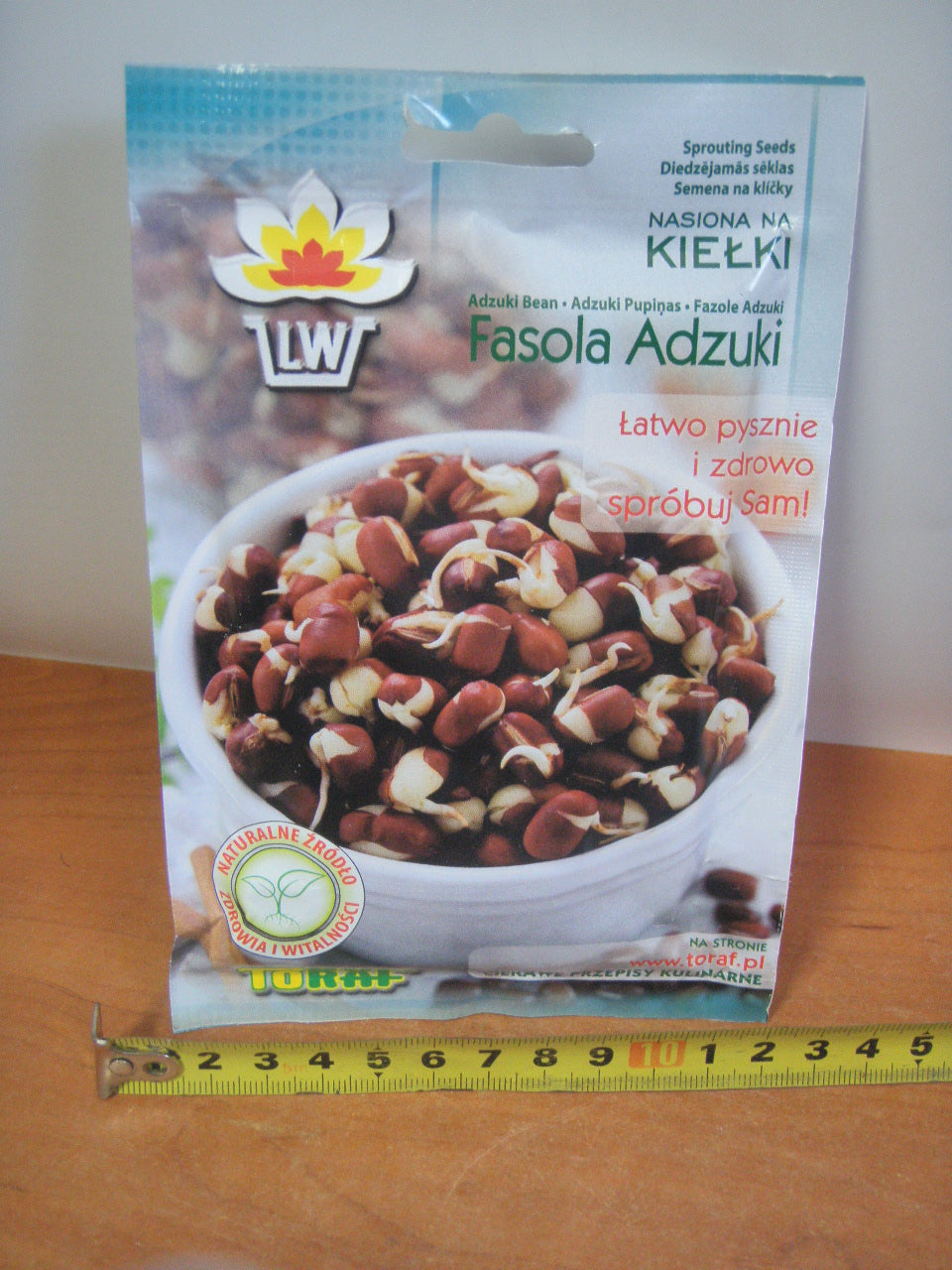 kiełki 50g FASOLA ADZUKI TF146