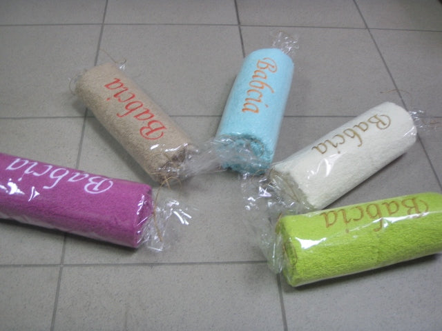 ręcznik haftowany 50X100  BABCIA