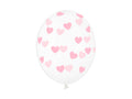 balony 50szt. SERDUSZKA CRYSTAL | SB14C-228
