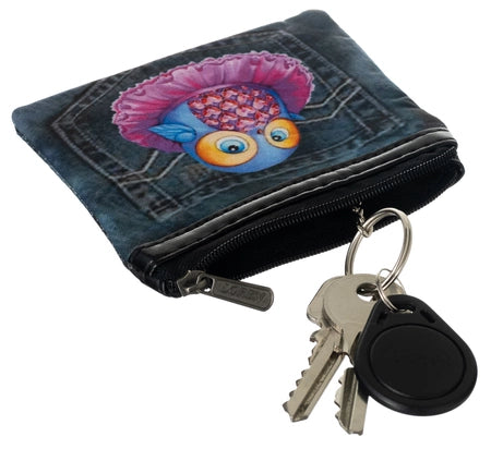 etui na klucze tekstylne LOREN 528-12 SÓWKA