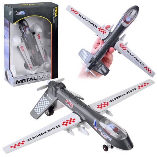 metalowy dron wojskowy bojowy dźwięk ZA4327 CY