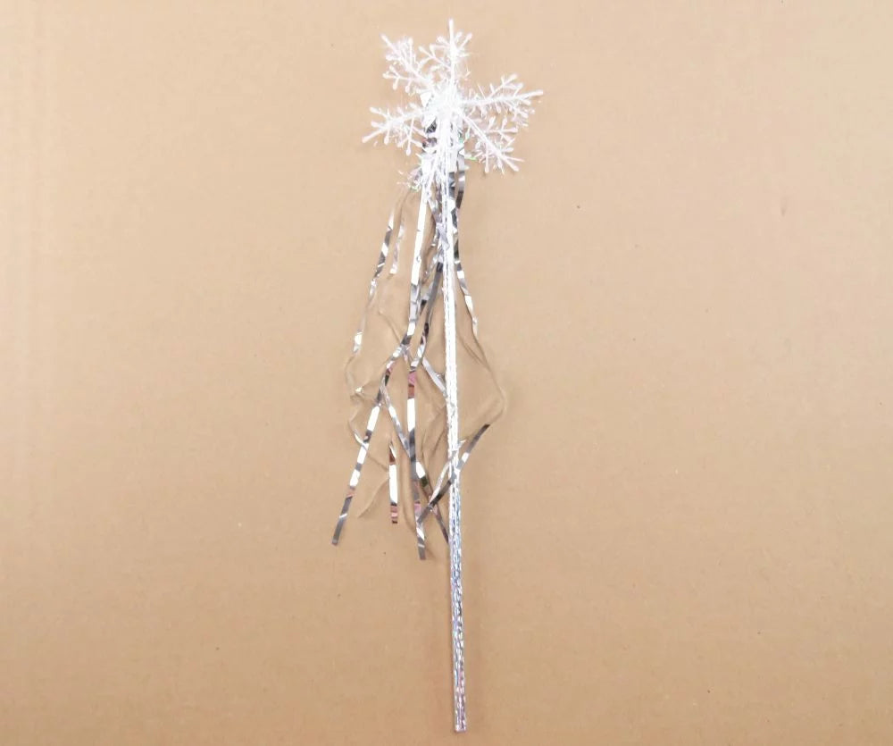 różdżka śnieżynki  12szt ,  36 cm.