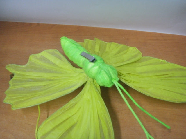 motyl na klips  papierowy 30cm   86736