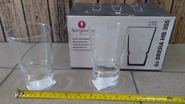 szklanka 6szt. do napojów 355ml BORGONOWO