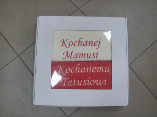 ręcznik haftowany 50X100 2szt w pudełku MAMA/TATA 6235,31