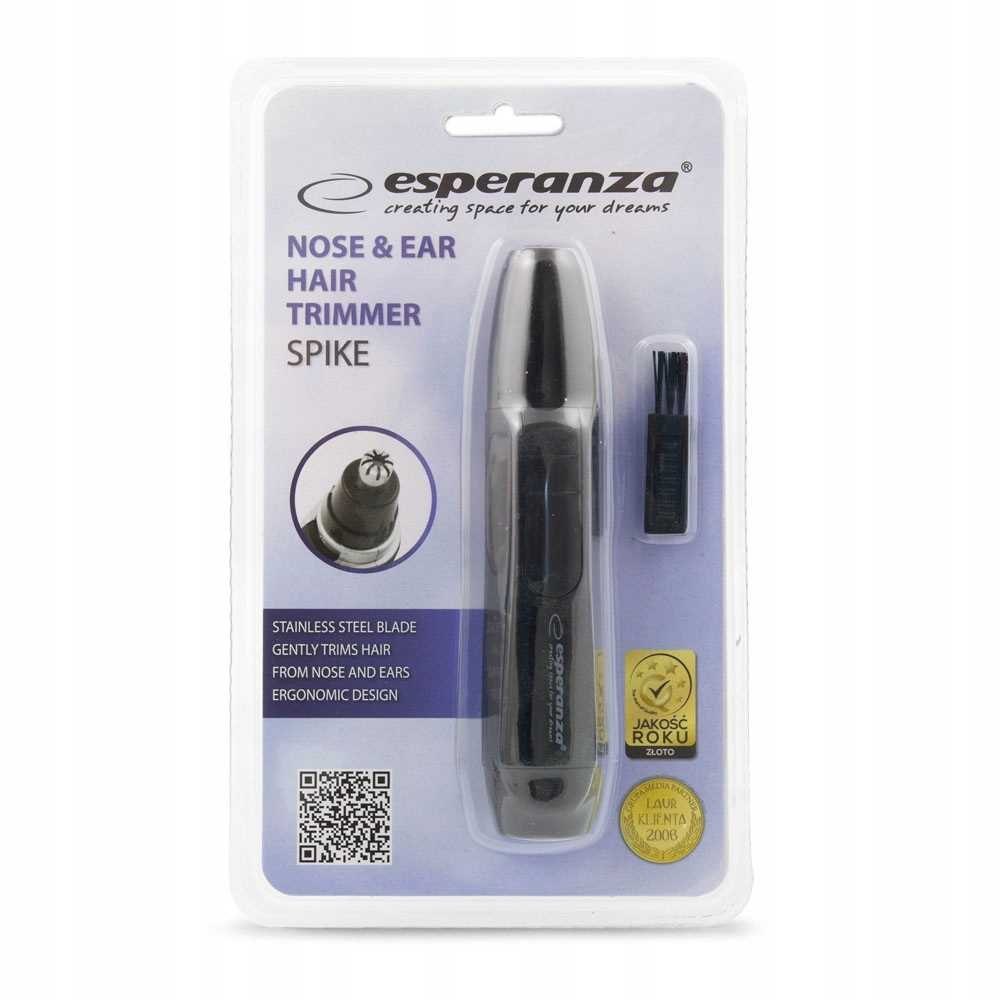 trymer do nosa uszu Spike czarny | EBG004K