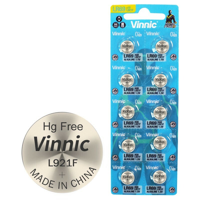 bateria Vinnic 10szt AG6 / L921F