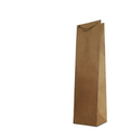 torebki ozdobne 10szt. miękkie W1 Szare Kraft 11 x 40 x 9 cm