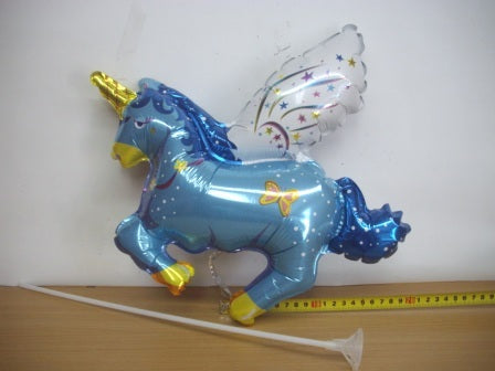 balony foliowe 10szt  mix + patyk