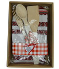 zestaw kuchenny w pudełku dla Kochanej Babci   28 x 20 cm.      P1489W1