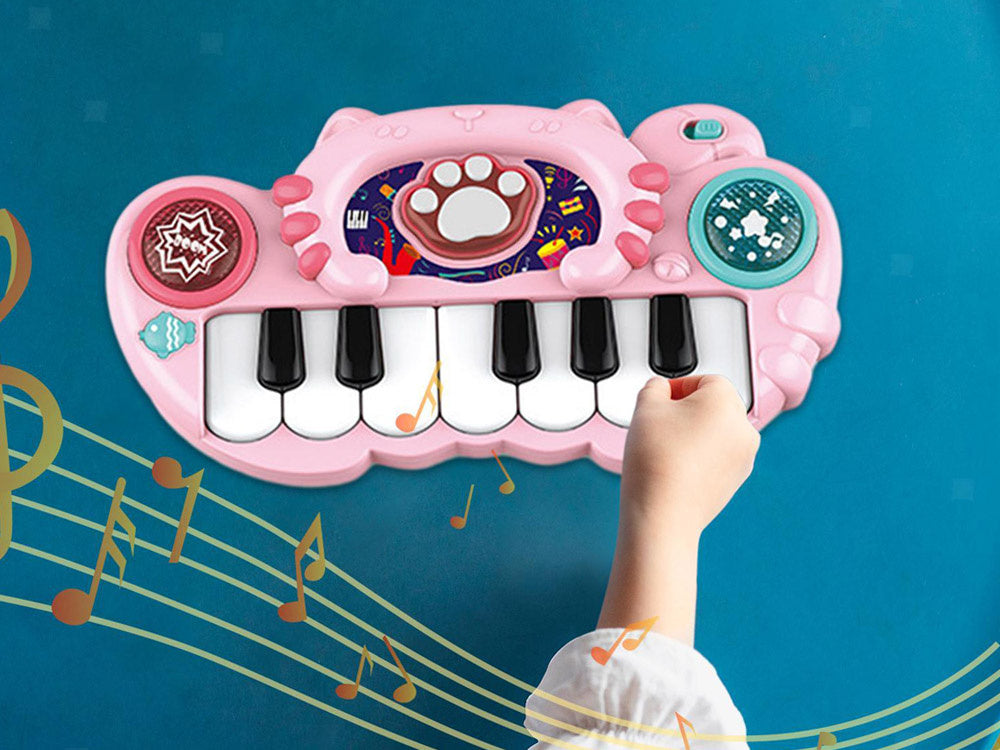 interaktywne organki kolorowa zabawka muzyczna dla dziecka IN0177