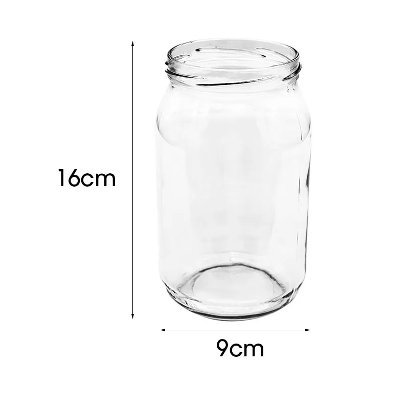 słoik 900ml. + zakrętka 8szt TO-900