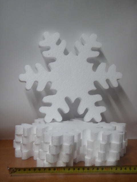 śnieżynka 5szt.  styropianowa 30/2cm | 467