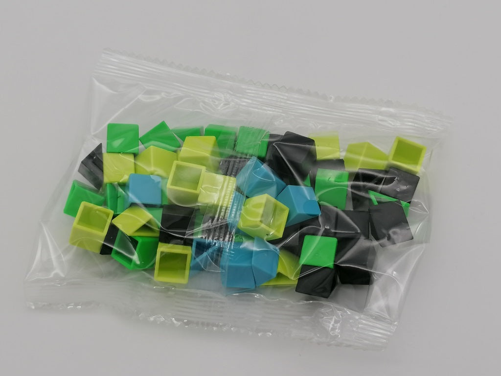 zestaw do układania klocków diy 17,5x13x3,5cm