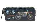 piórnik z motocyklem motorem 18,5 x 8 x 6,5cm