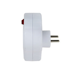rozgałęźnik elektryczny z wyłącznikiem 2 gniazda z ładowarką USB-C/USB-A  ELK311W