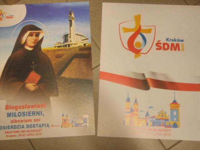 emblemat 30x40 ŚWIATOWE DNI MŁODZIEŻY 2016