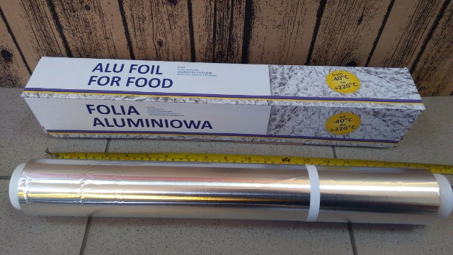 folia aluminiowa 440mm gastronomiczna 1140g AKU5506