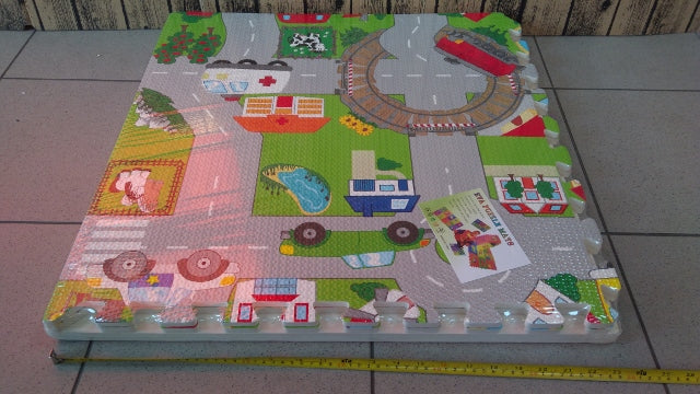 puzzle podłogowe ULICA piankowe EVA | ZA2510