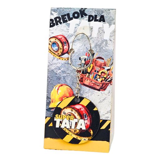 brelok dla taty – Tata najlepszy fachowiec narzędzia | 3361-T3A
