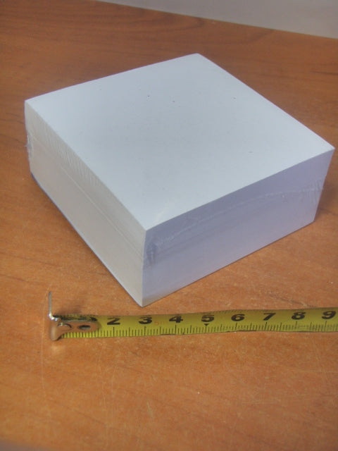 karteczki klejone białe 83 x 83 x 35 mm      2742