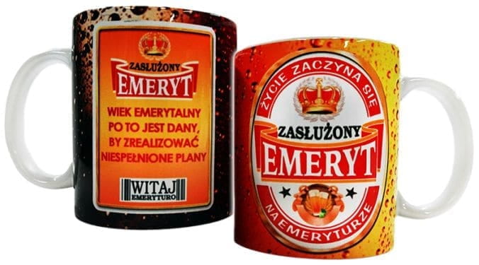 kubek Zasłużony Emeryt   K48