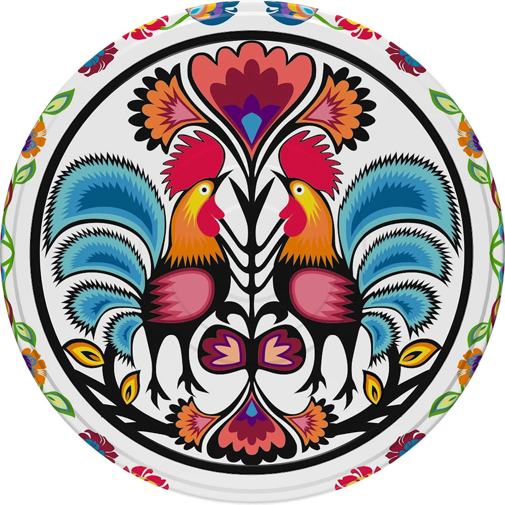 zakrętki do słoików 10szt. FI-66 FOLK | 136411