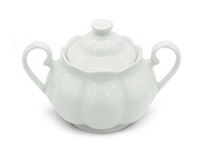 cukiernica 290ml porcelanowa pojemnik na cukier cukierniczka z pokrywą TR-22-055