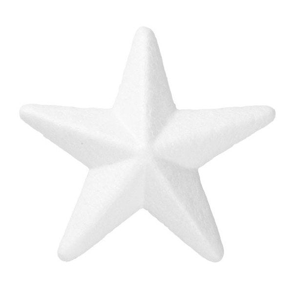 gwiazdki styropianowe 6szt. 7,5cm | AS-580