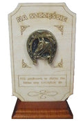 tabliczka podkowa frez   13 x 7,5 cm   NR.29