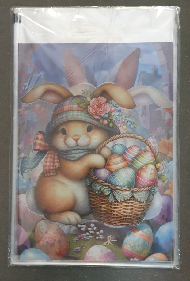 worek foliowy prezentowy 25 x 40cm WIELKANOC 50szt.