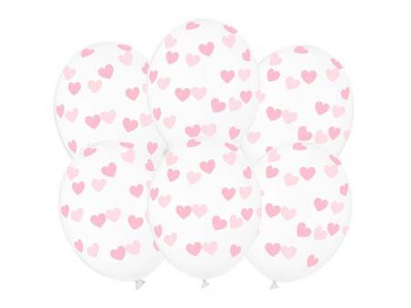 balony 6szt. SERDUSZKA  | SB14C-228-99P-6