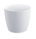 doniczka Orient 13x11cm biała |  DOR130