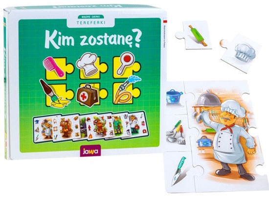 gra układanka edukacyjna zawody Kim zostanę? | GR0304