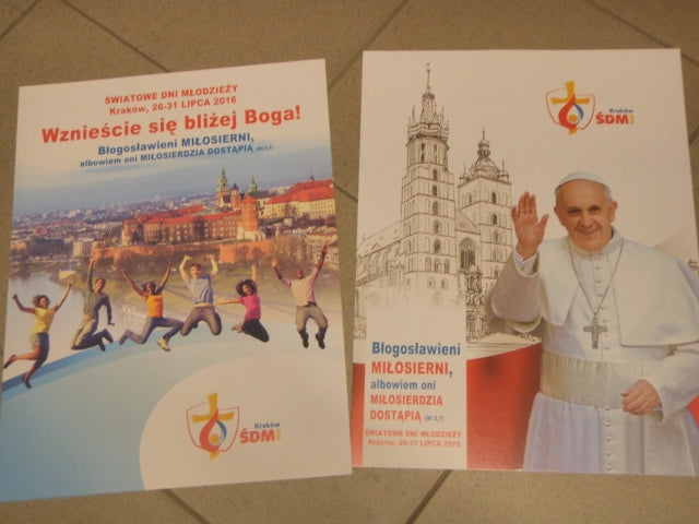 emblemat 30x40 ŚWIATOWE DNI MŁODZIEŻY 2016