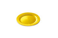 talerze plastikowe 24cm złote / 12 sztuk 34-45