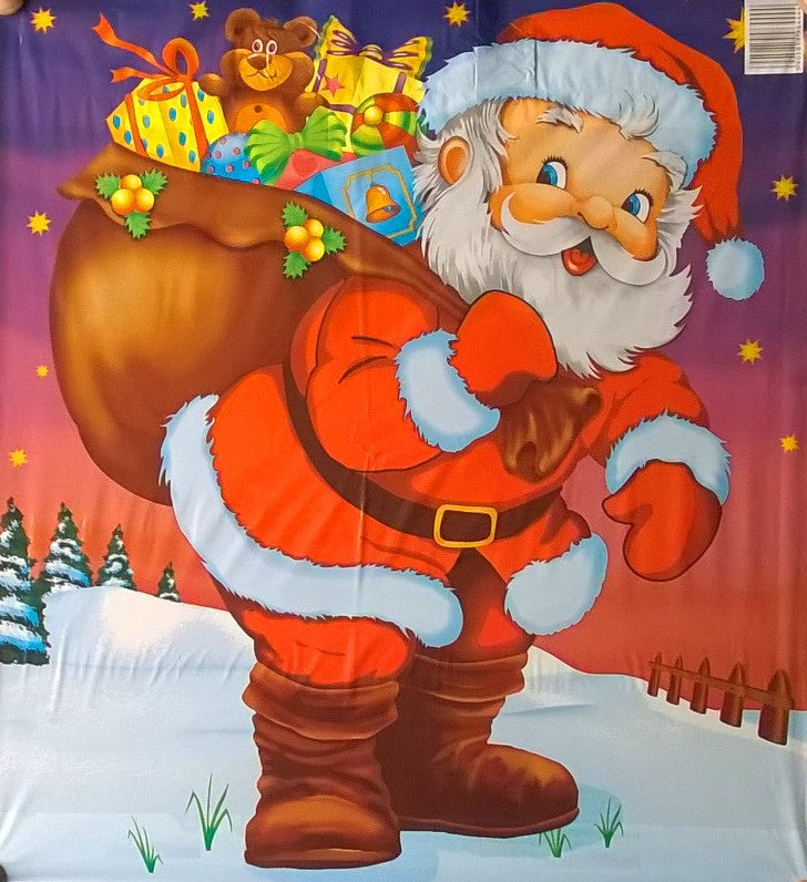 reklamówka z uchwytem 44x50cm Mikołaj 25szt.