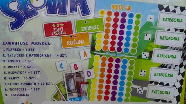 gra Wyścig na słowa