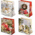 torebki ozdobne 10szt. XL set S-41 Stroik  30 x 36,5 x 13cm