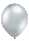 balony 30cm glossy SREBRNE 8szt. | BAL-16G-601