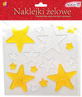 naklejki żelowe gwiazdki  19cm x 19cm | ZNK-5888