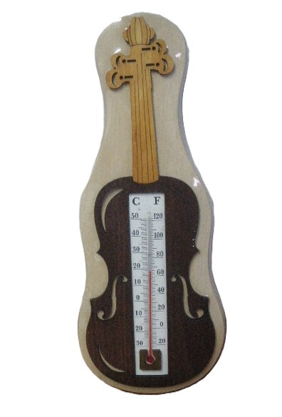 deska frezowana skrzypce - termometr    26  x 10,5 cm   NR.59