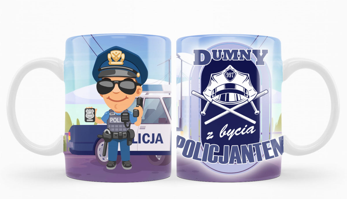 Kubek - Dumny z bycia policjantem     K177