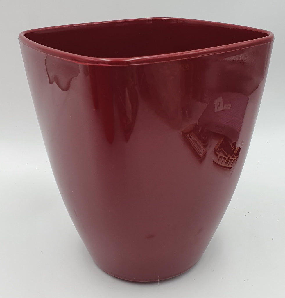 osłonka / doniczka storczyk 10cm BORDOWA